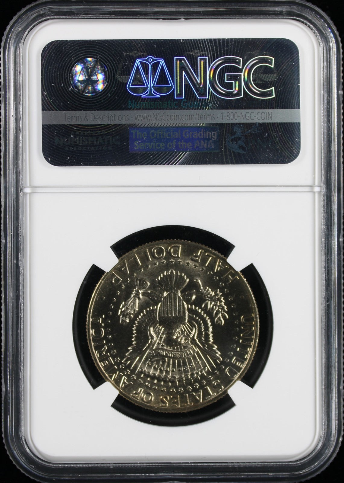 1981-P Kennedy Half Dollar 50c NGC MS65