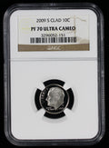 2009-S Proof Roosevelt Dime 10c NGC PF70 UCAM Ultra Cameo