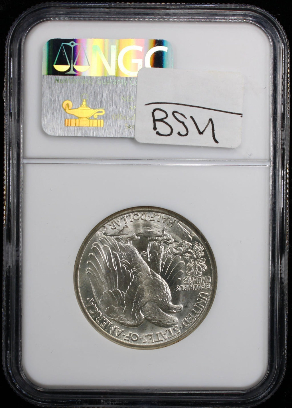 1941-D Walking Liberty Half Dollar 50c NGC MS66