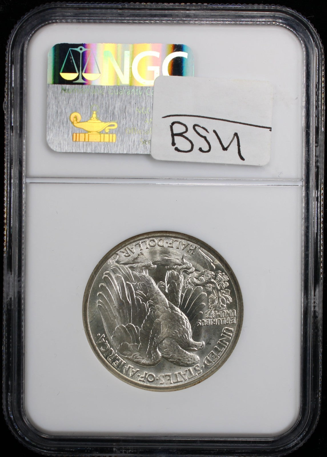 1941-D Walking Liberty Half Dollar 50c NGC MS66