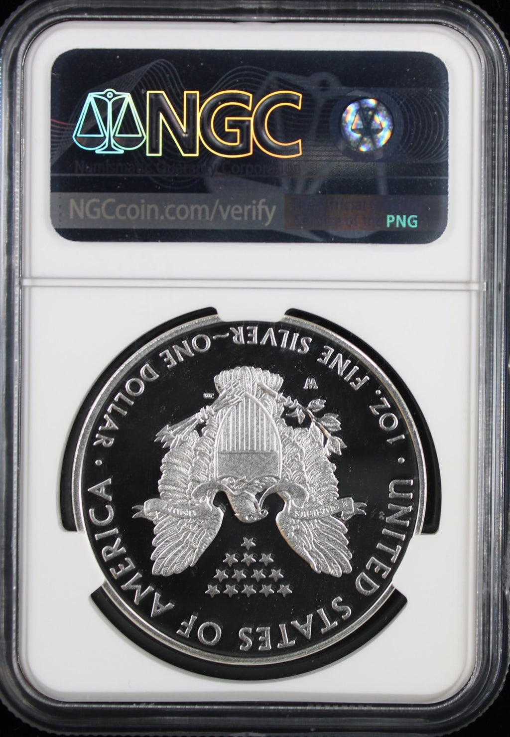 2016-W Silver Eagle Lettered Edge NGC PR70UCAM Mercanti Signed