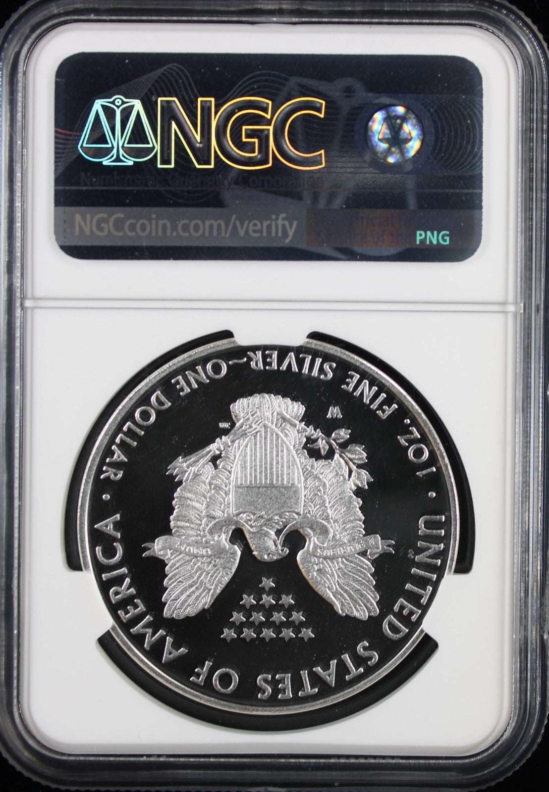 2016-W Silver Eagle Lettered Edge NGC PR70UCAM Mercanti Signed