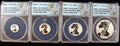 2023 Fiji 4 Coin Fractional Set ANACS First Strike RP70