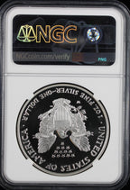 2006-W Silver Eagle NGC PR70UCAM Mercanti Signed