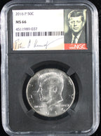 2016 Kennedy Half Dollar 50c NGC MS66