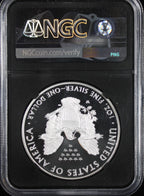 2019-W Silver Eagle NGC PR70UCAM Iskowitz Signed Early Releases