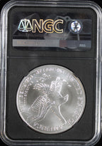 2022 Silver Eagle NGC MS70 Mercanti Signed First Day of Issue