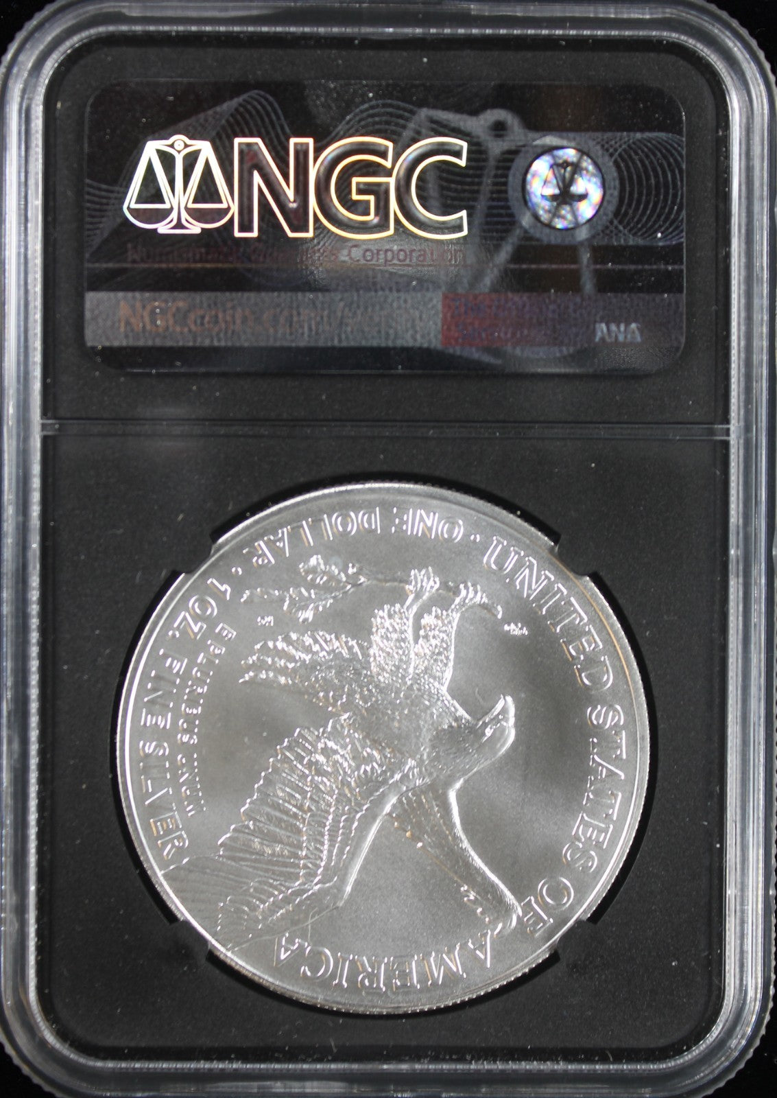 2021 Silver Eagle NGC MS70 Mercanti Signed Type 2