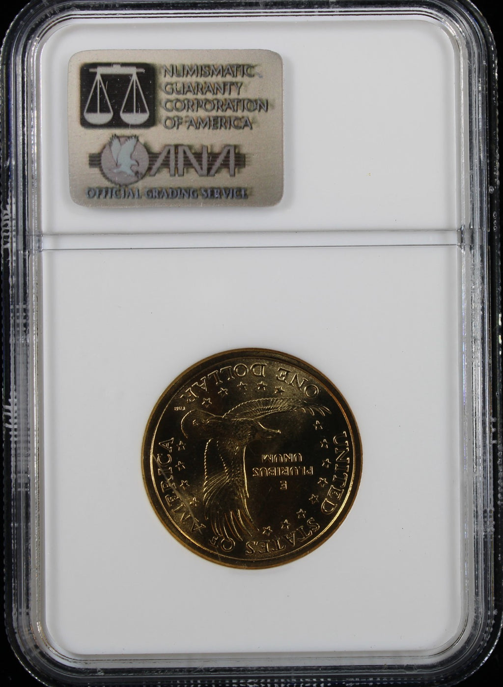 2000-P Sacagawea Dollar $1 NGC MS67 (Scratch on Holder)