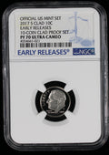 2017-S Proof Roosevelt Dime 10c NGC PF70 UCAM Ultra Cameo