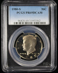 1980-S Kennedy Proof Half Dollar 50c PCGS PR69 Deep Cameo