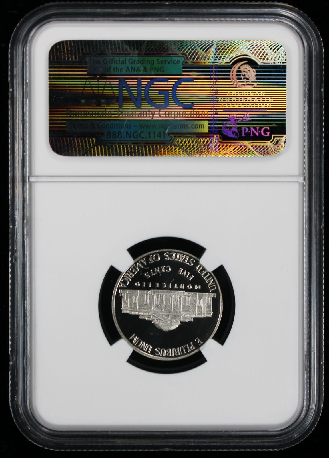 2011-S Jefferson Nickel 5c NGC PR70 Ultra Cameo