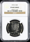 1972-S Kennedy Proof Half Dollar 50c NGC PR68 Cameo