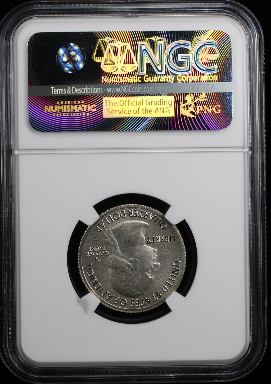 2017-S Washington Clad Quarter 25c PCGS SP70 Enhanced Finish