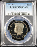 1983-S Kennedy Half Dollar 50c PCGS PR70DCAM