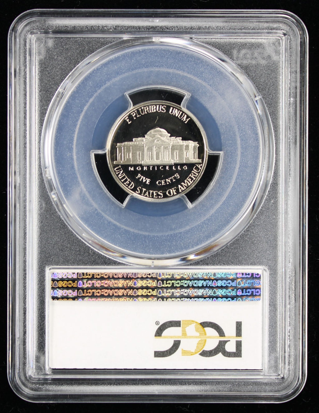 1986-S Jefferson Proof Nickel 5c PCGS PR70 DCAM Deep Cameo