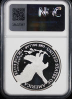 2023-S Silver Eagle NGC PR70UCAM Guadisoso Signed Advance Releases