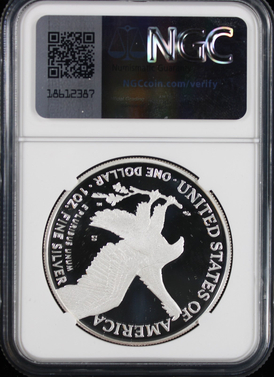 2023-S Silver Eagle NGC PR70UCAM Guadisoso Signed Advance Releases