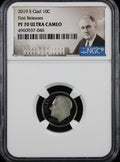 2019-S Clad 10c NGC PF70 Ultra Cameo First Releases