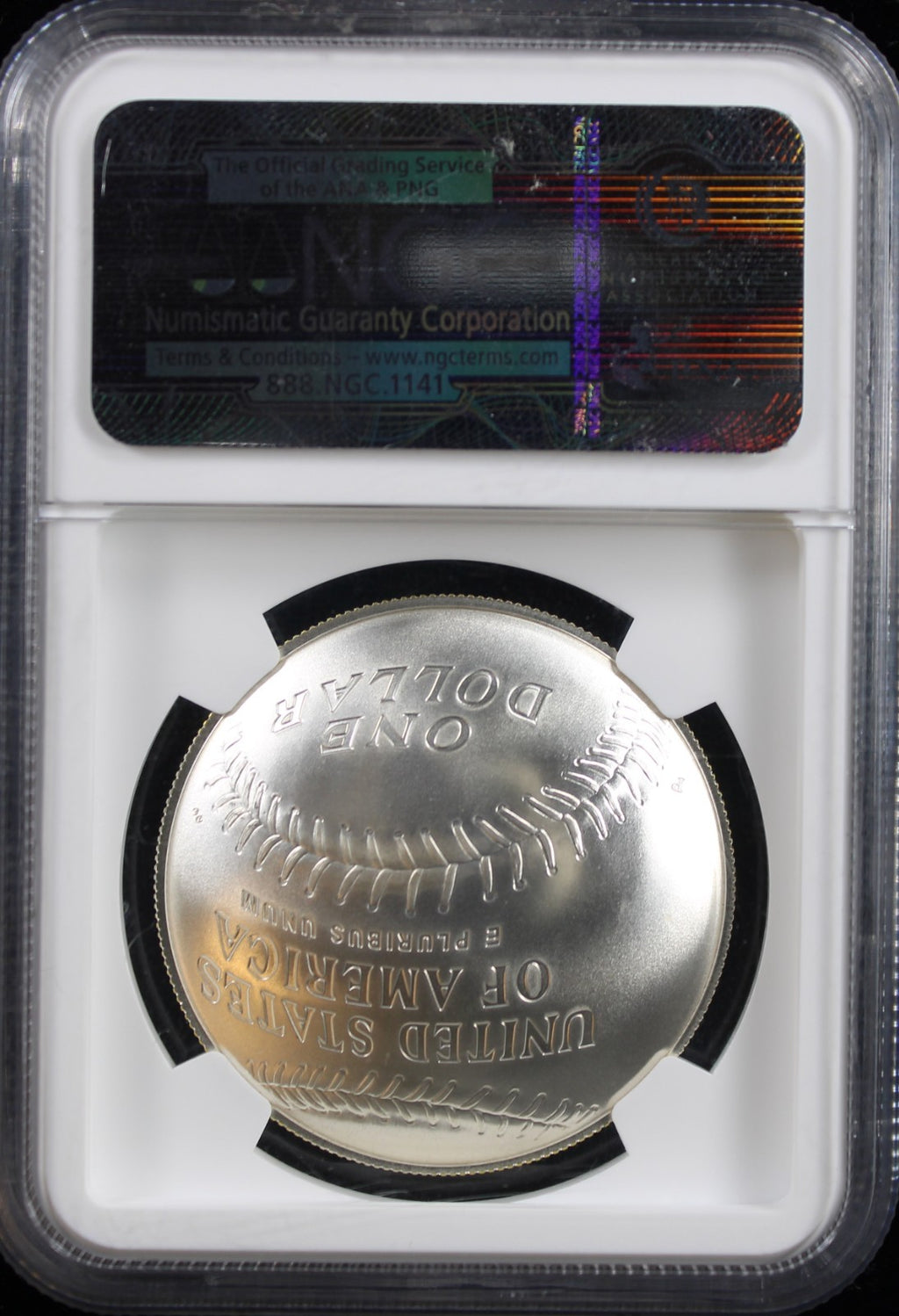 2014 Baseball Hall of Fame $1 NGC MS70 Celebration Series Robinson Cano