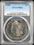 1900 $1 Morgan PCGS PR62