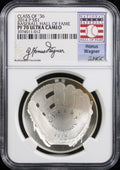 Class of 36 $1 Baseball Hall of Fame NGC PF70 Ultra Cameo Wagner Signed