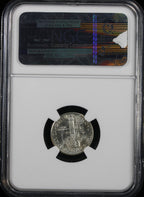 1944-D Mercury 10c NGC MS66 Full Bands