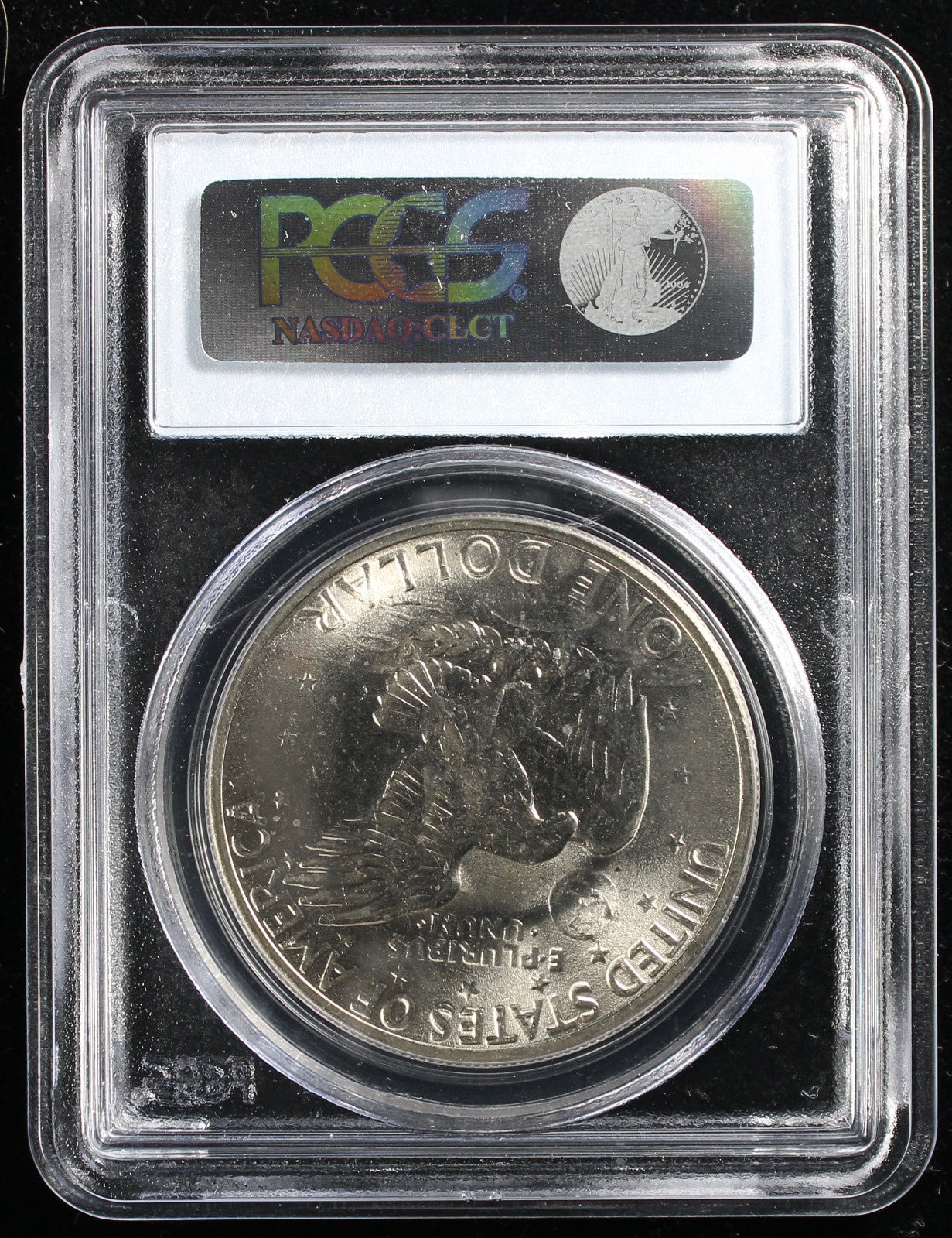 1971-D Eisenhower Clad Dollar $1 PCGS MS65 FS-901 "Friendly Eagle"